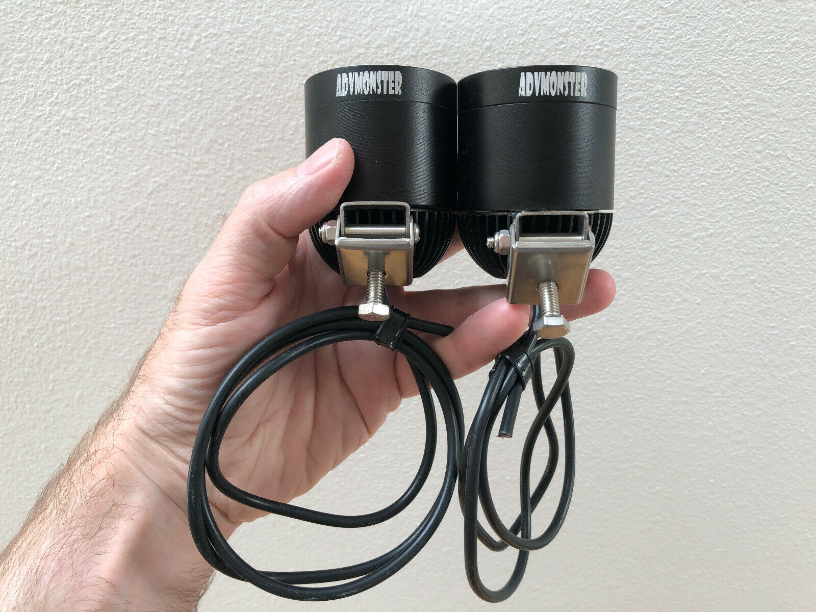 ADVmonster Model 60 Motorcycle LED Off-Road Flood Lights - Fresh Stock Dated February 2026