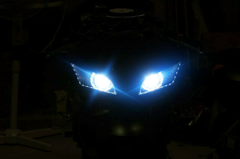 For Honda Goldwing GL1800 2001-2016 Upgrade 2X H7 8000K 3570 LED Headlight Bulbs - Fresh Stock Dated February 2026