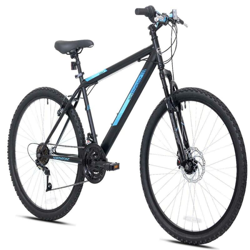 Kent 26 In. Northpoint Mens Mountain Bike Front Suspension 21 Speed Black Blue - Fresh Stock Dated February 2026