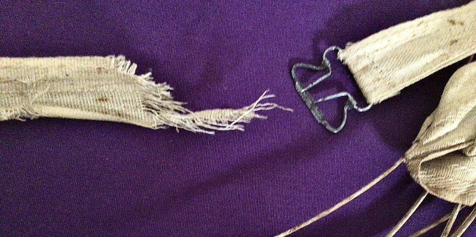 RARE & FAB Authentic 1800s Victorian Wire Hoop BUSTLE Cage Crinoline Skirt - Fresh Stock Dated March 2026