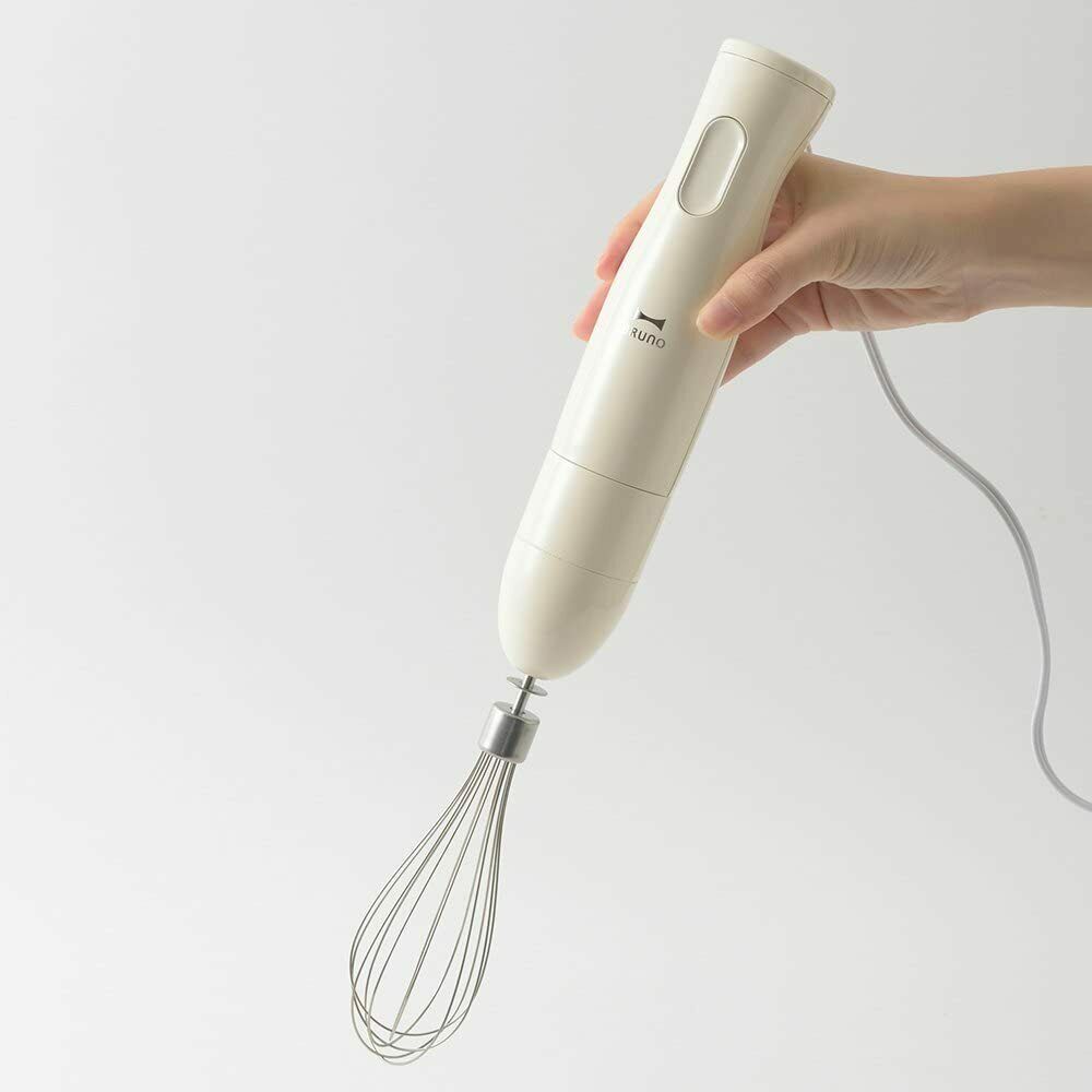 New!! BRUNO Multi Stick Blender BOE034-IV ivory Whipper Chopper from Japan 43 - Fresh Stock Dated February 2026