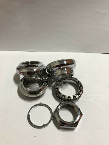 NOS CHROME ORIGINAL 80's YST OR TANGE MX3 HEADSET CHROMOLY OLD SCHOOL BMX - Fresh Stock Dated December 2025