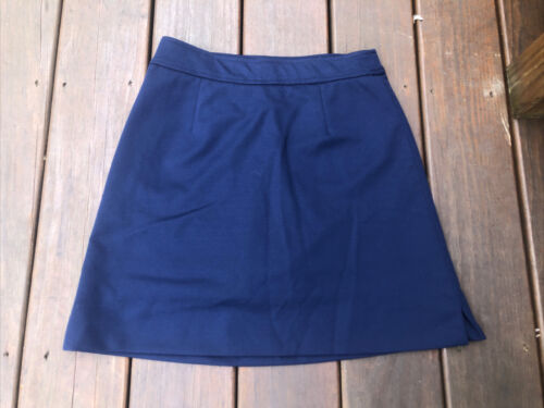 Vtg 60s Preppy Lacoste Logo Haymaker Navy White Tennis A Line Mini Skirt Sz 10 - Fresh Stock Dated February 2026