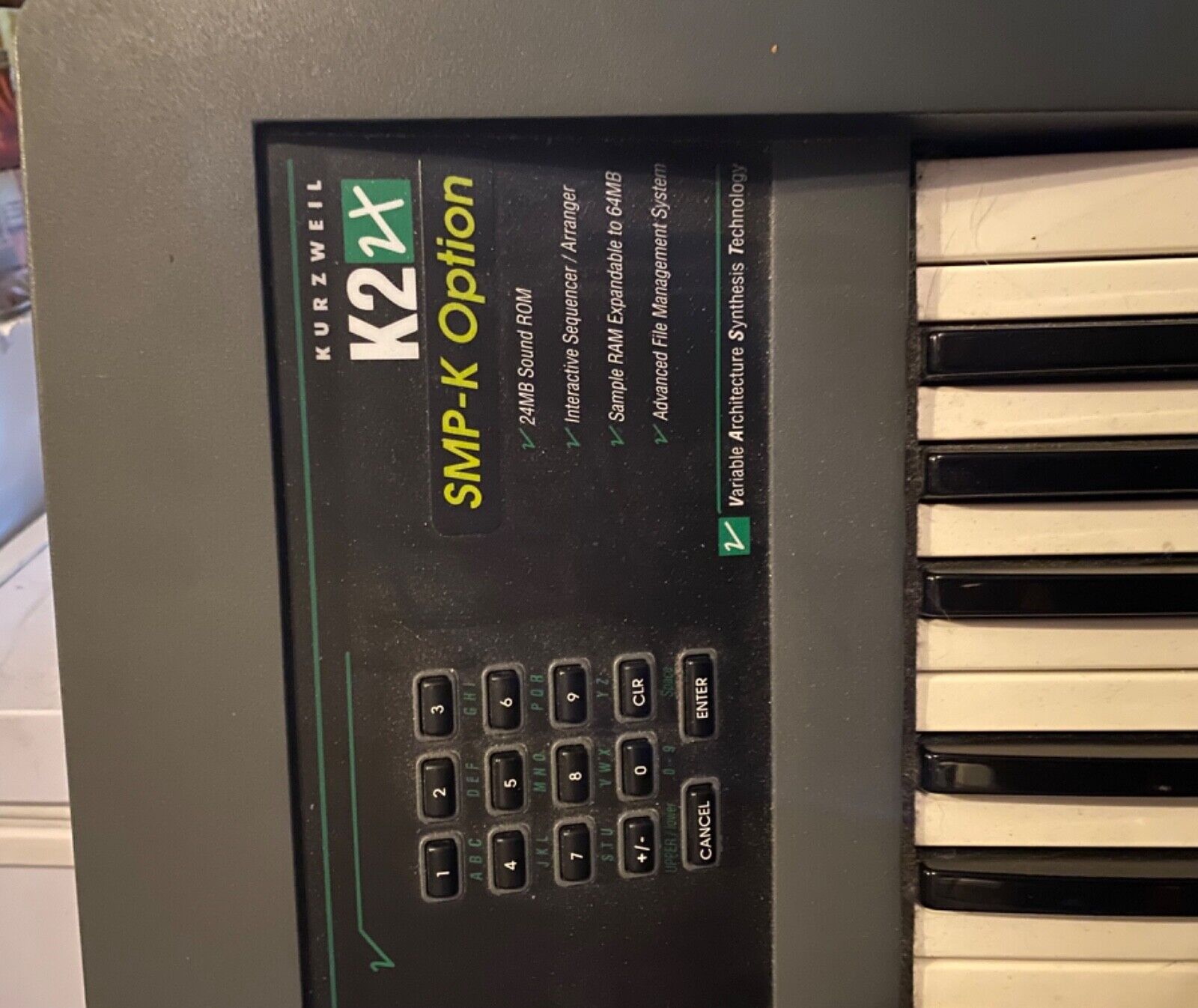 kurzweil k2VX keyboard/synth - Fresh Stock Dated February 2026
