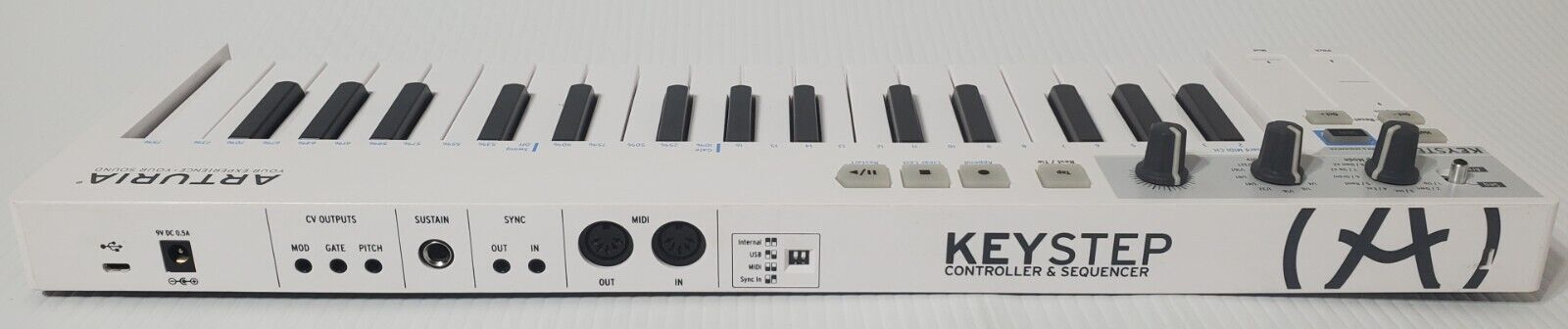 Arturia Keystep 32 Controller & Sequencer - White - Fresh Stock Dated February 2026