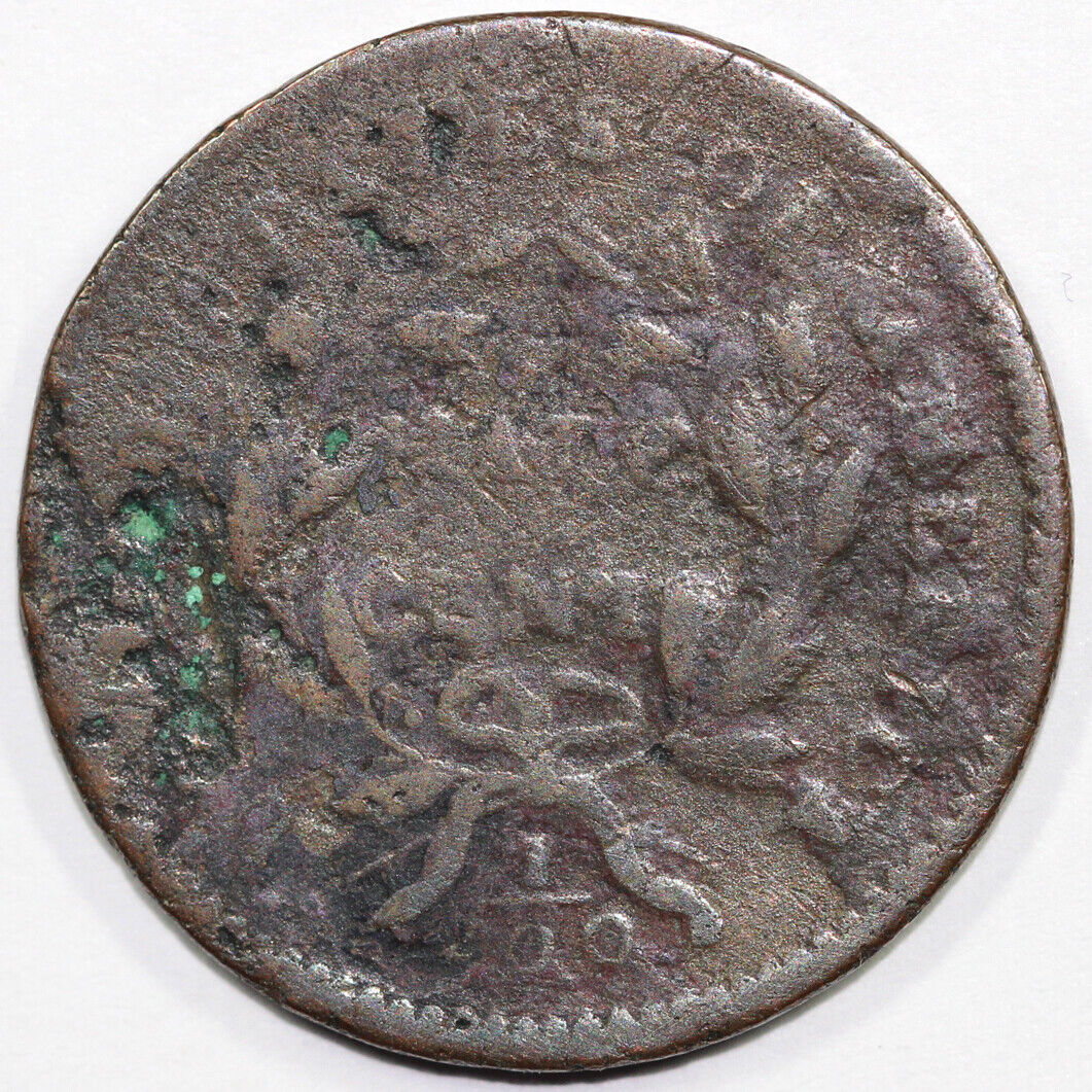 1794 1/2c C-3a Liberty Cap Half Cent - Fresh Stock Dated February 2026