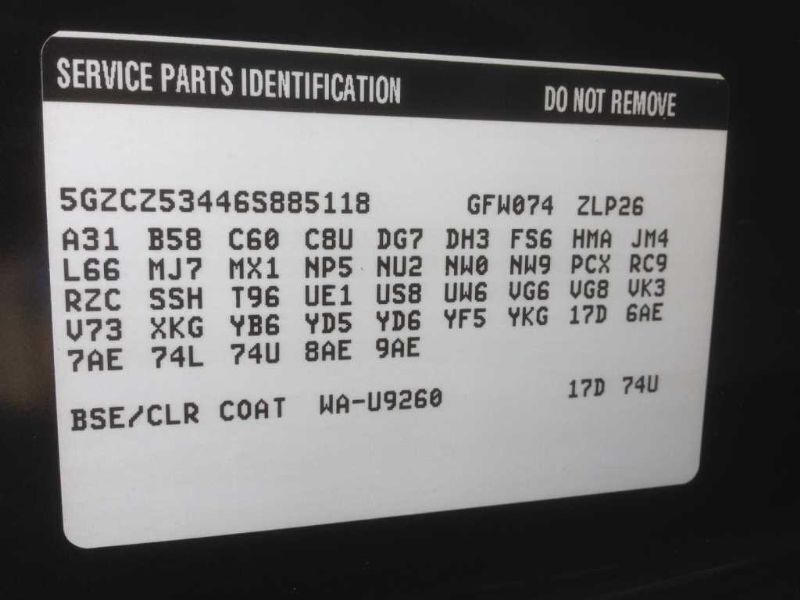 06 SATURN VUE 119K 3.5L V6 AUTOMATIC TRANSMISSION (OPT L66) FWD (MJ7) 16538 - Fresh Stock Dated February 2026