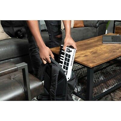 Akai MPK Mini MKII MK3 White 25-Key USB MIDI Keyboard Controller w/Headphones - Fresh Stock Dated February 2026