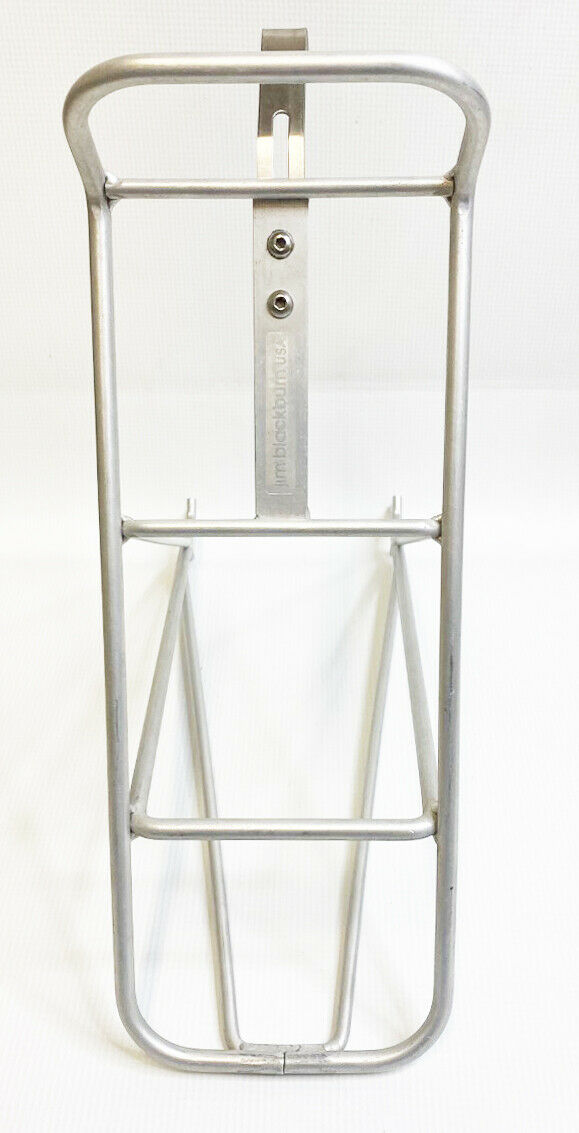 Vintage Jim Blackburn Silver Alloy Rear Bicycle Rack - Used - Fresh Stock Dated December 2025