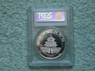 1997 Chinese Silver Panda Colored 10 Yuan 1 OZ PCGS PR67 - Fresh Stock Dated February 2026