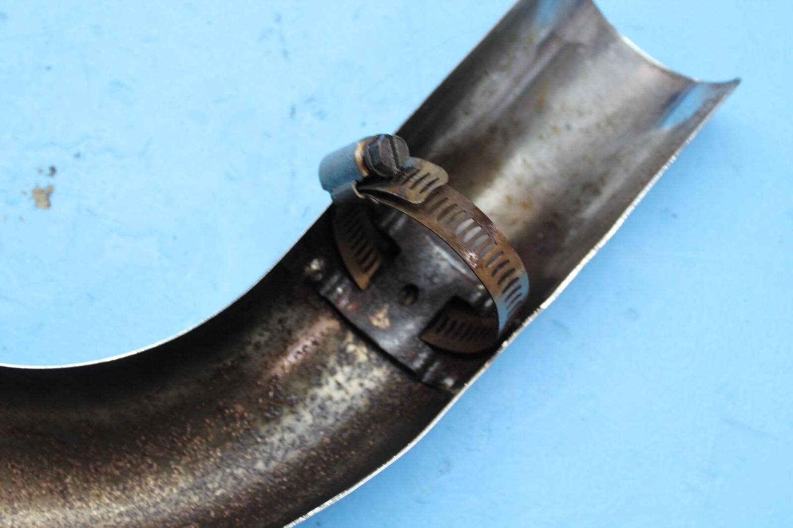 1351 12 HARLEY-DAVIDSON SPORTSTER CHROME FRONT EXHAUST COVER HEAT SHIELD - Fresh Stock Dated February 2026