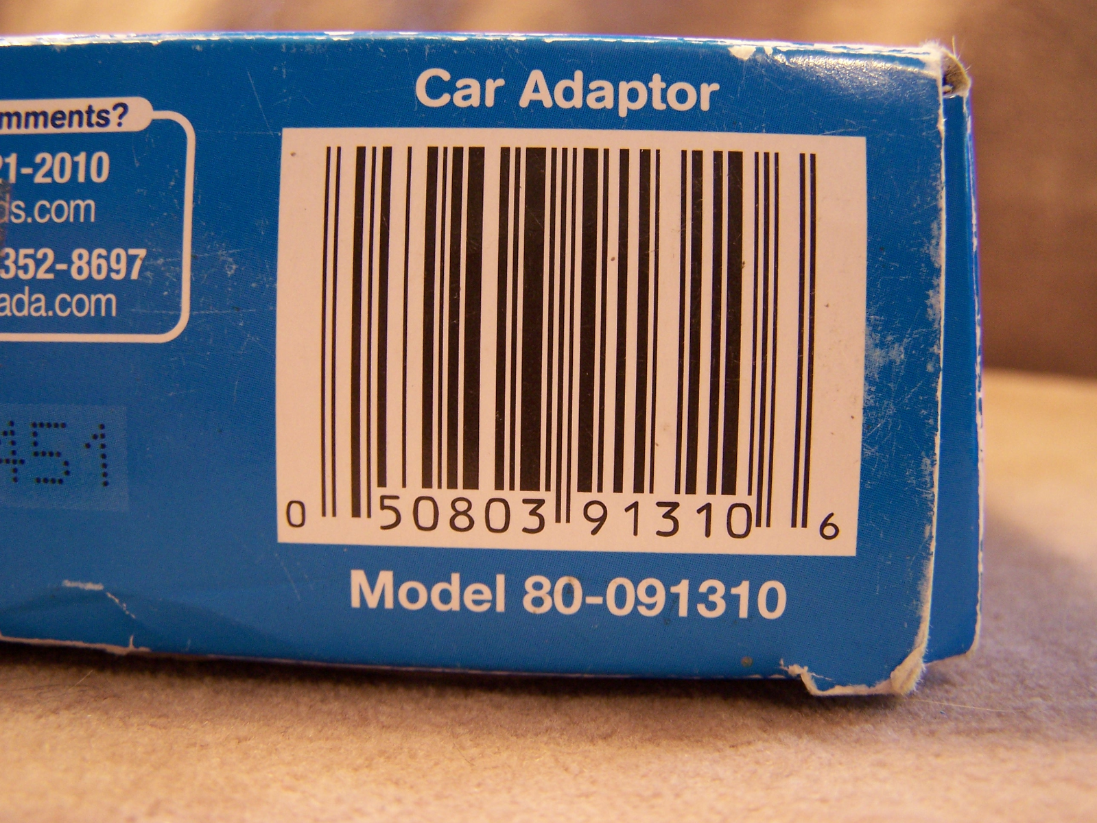 Vtech Power on the Go Car Adapter for all Vtech Products - Used - Fresh Stock Dated February 2026