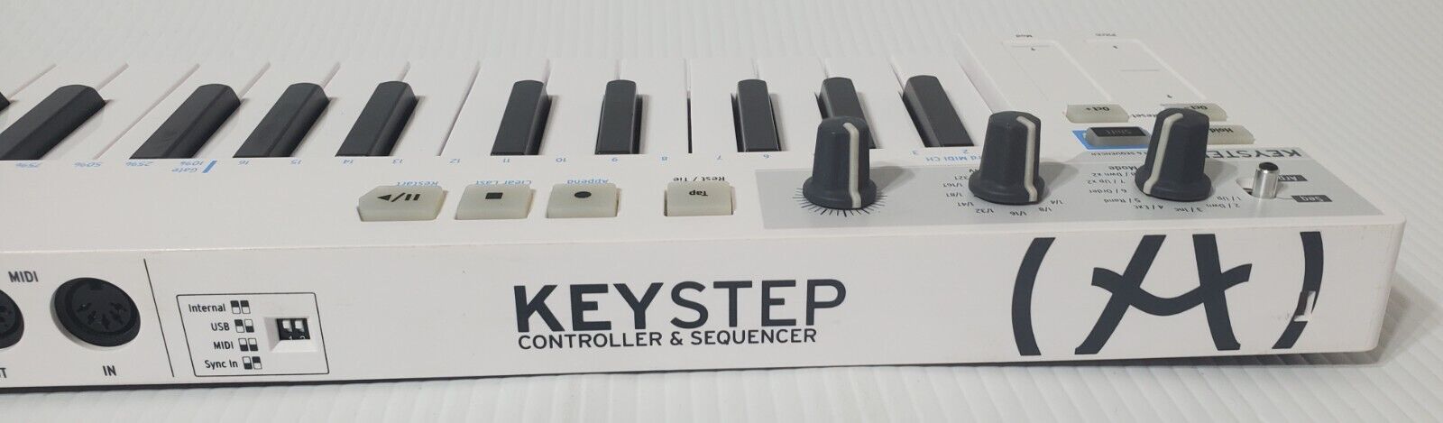 Arturia Keystep 32 Controller & Sequencer - White - Fresh Stock Dated February 2026