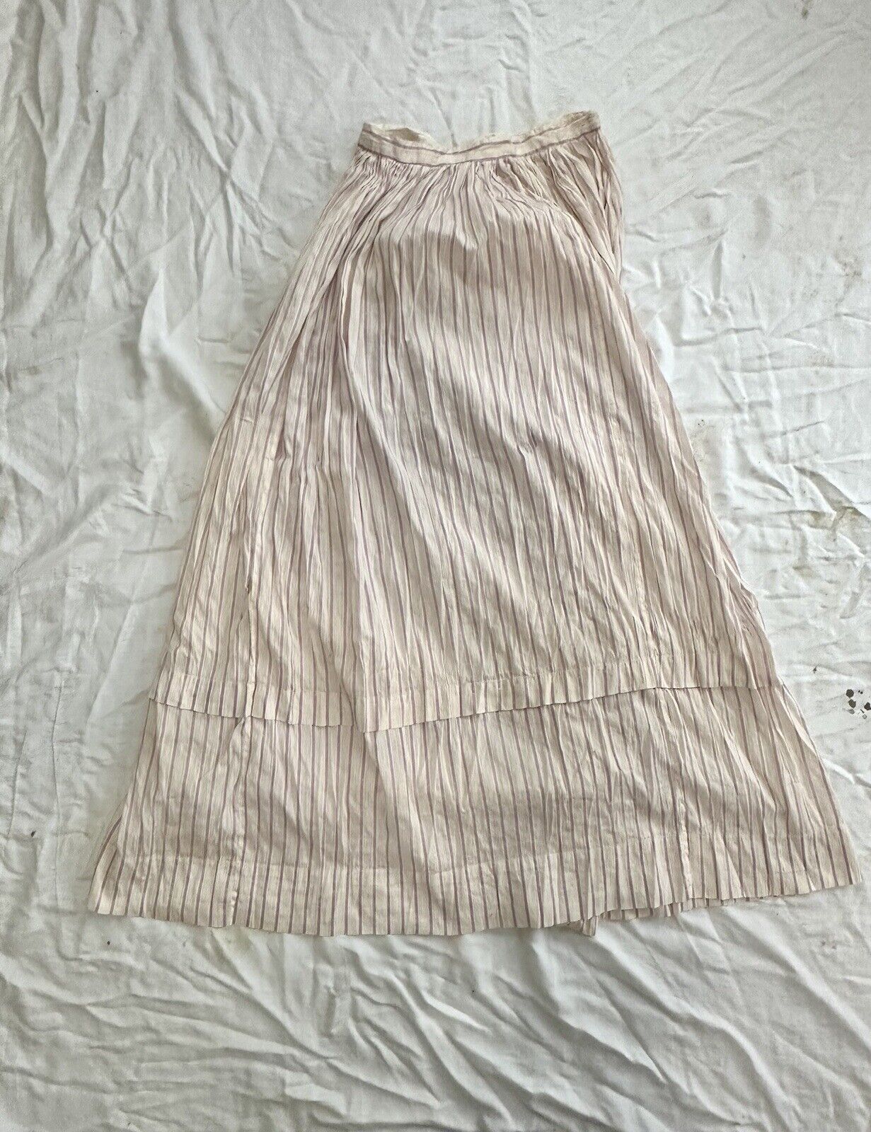 Lot of 6 Antique Victorian- Edwardian Skirts/Petticoats- Rainbow Colors - Fresh Stock Dated March 2026