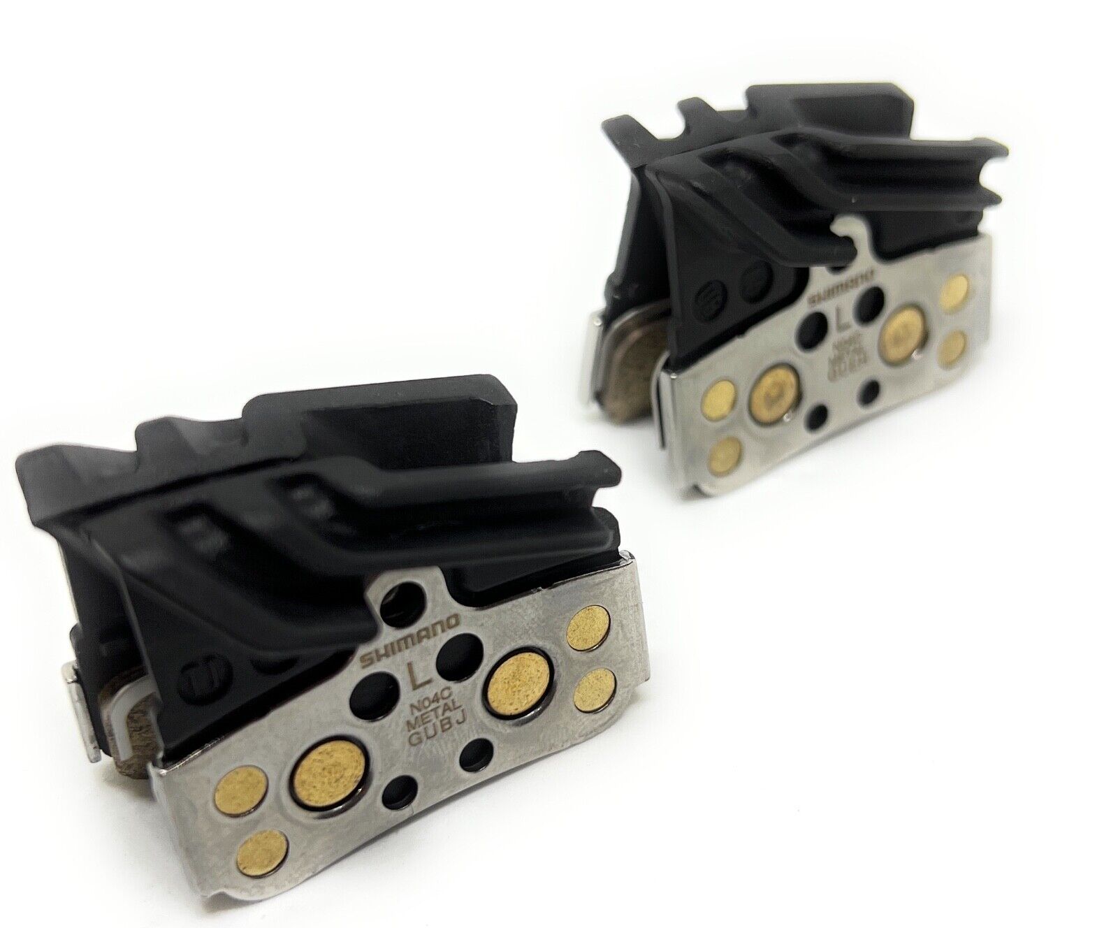2 Pairs bike brake pads Shimano N04CMeta GUBJ - Fresh Stock Dated February 2026
