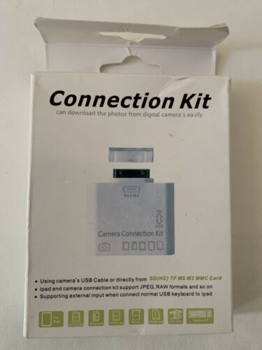 Camera Connection Kit 5+1 In 1 Memory Card Reader For iPad & Camera Kit - Fresh Stock Dated February 2026