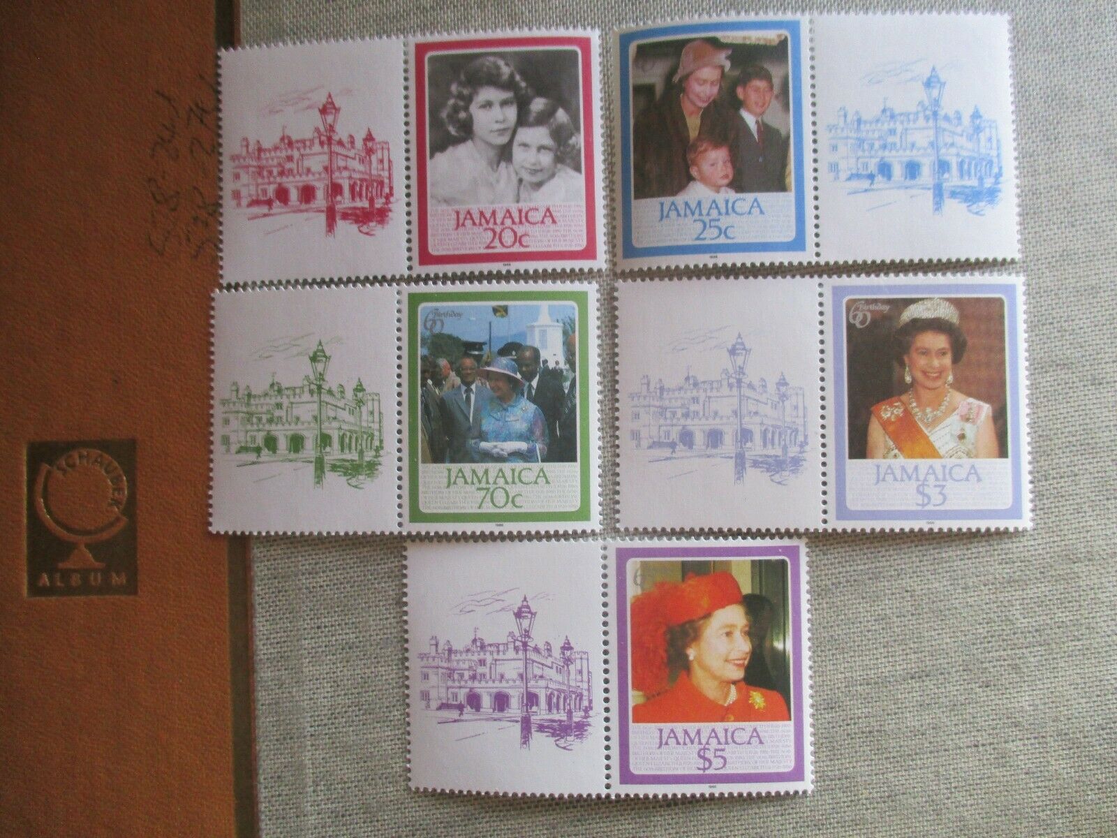 Jamacia, scott#620-624, MNH - Fresh Stock Dated February 2026