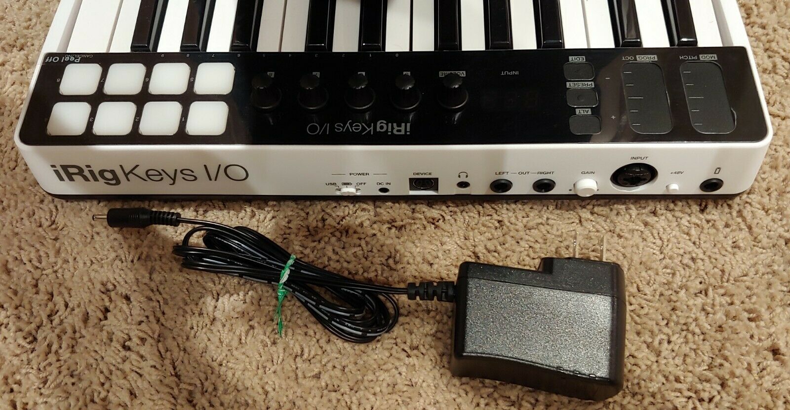 IK Multimedia iRig Keys I/O 25 keyboard workstation w audio interface - Fresh Stock Dated February 2026