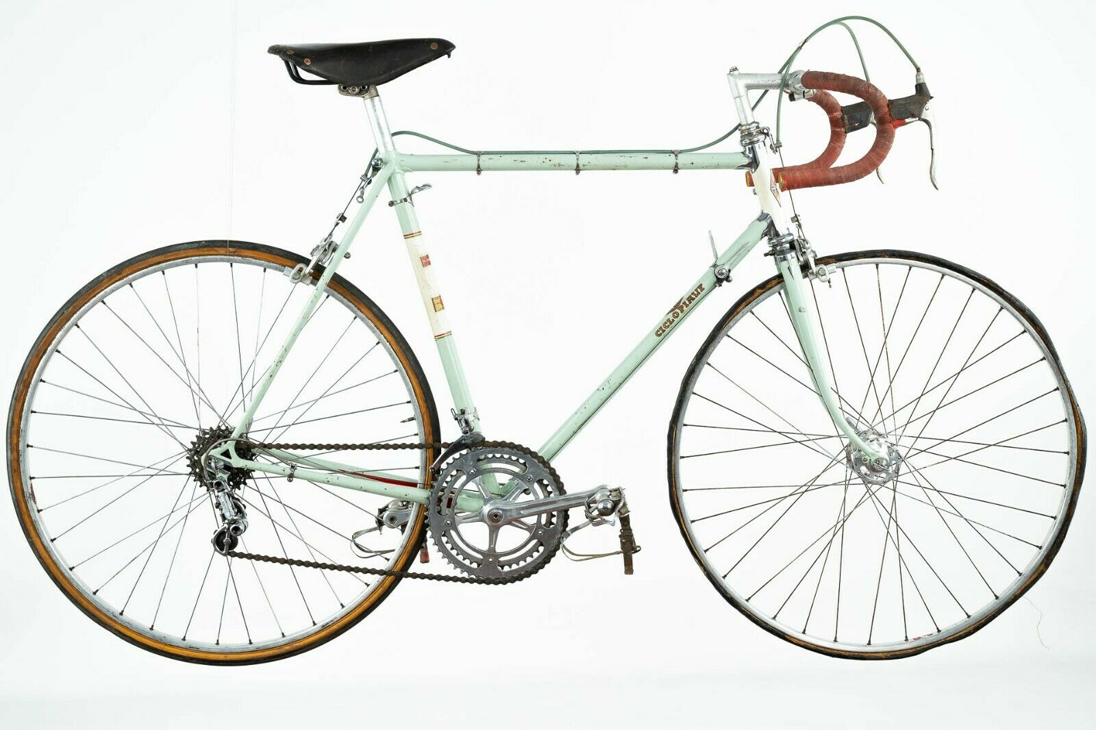 CICLO PIAVE CAMPAGNOLO RECORD STEEL ROAD BIKE VINTAGE LUGS OLD AMBROSIO CHAMPION - Fresh Stock Dated February 2026