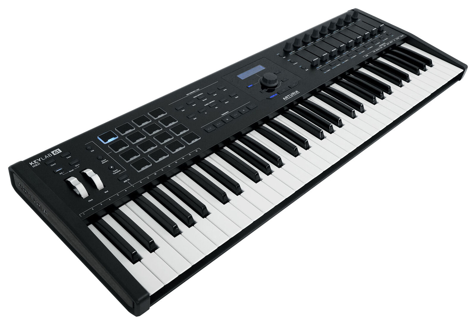Arturia KeyLab 61 MkII 61-Key Music Production Keyboard Controller in Black - Fresh Stock Dated February 2026