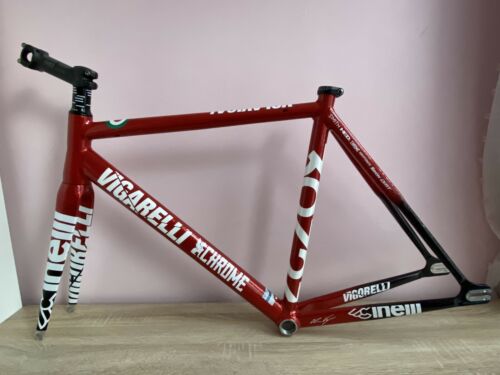 Cinelli Vigorelli Red Special Track Red hook Crit 54cm FRAMESET Super Rare - Fresh Stock Dated February 2026
