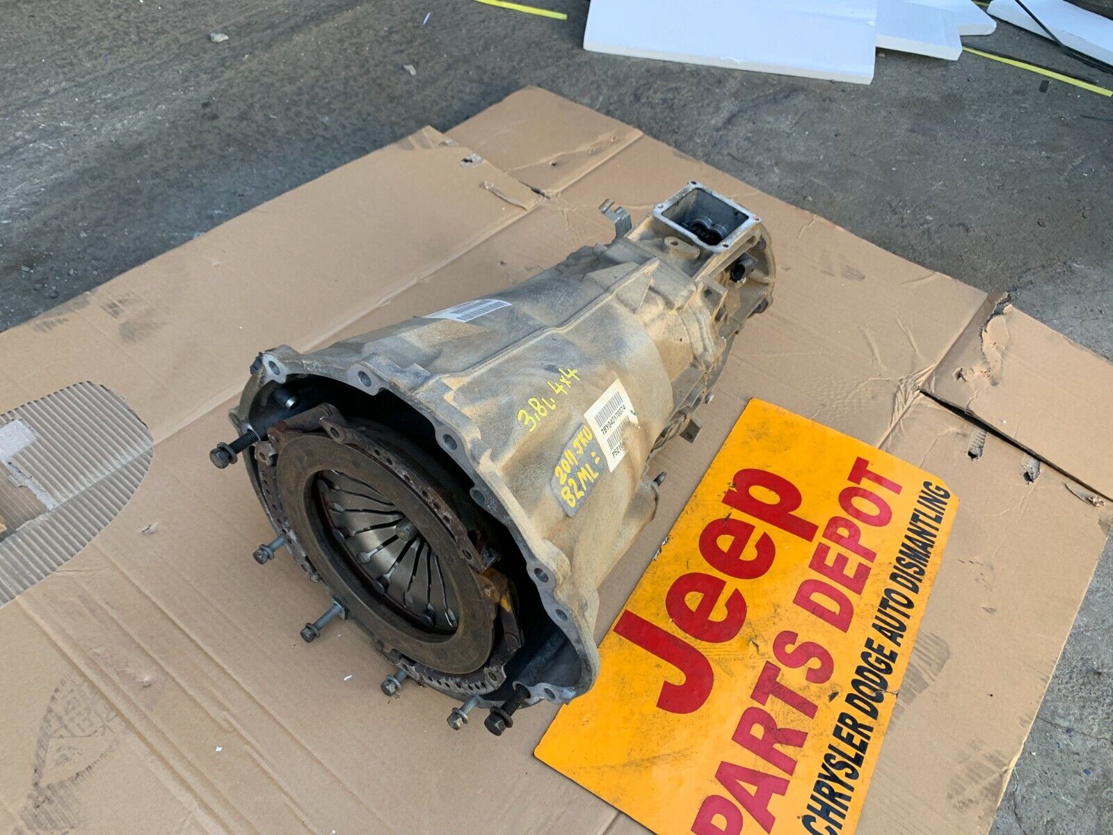 2011 JEEP WRANGLER JK JKU 3.8L MANUAL TRANSMISSION 52104741AC OEM 82K MILES - Fresh Stock Dated February 2026