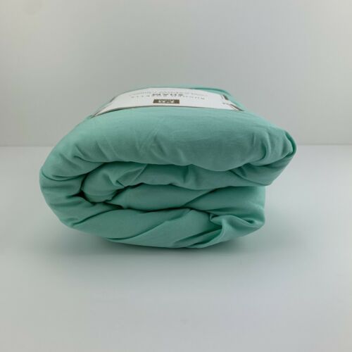 Pottery Barn Teen Ruched Rosette 1 Standard Sham Turquoise MSRP .50 - Fresh Stock Dated December 2025