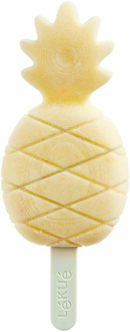 Lekue Tropical Fruit Ice Cream Pop Molds (4 Units), Multi - Fresh Stock Dated March 2026