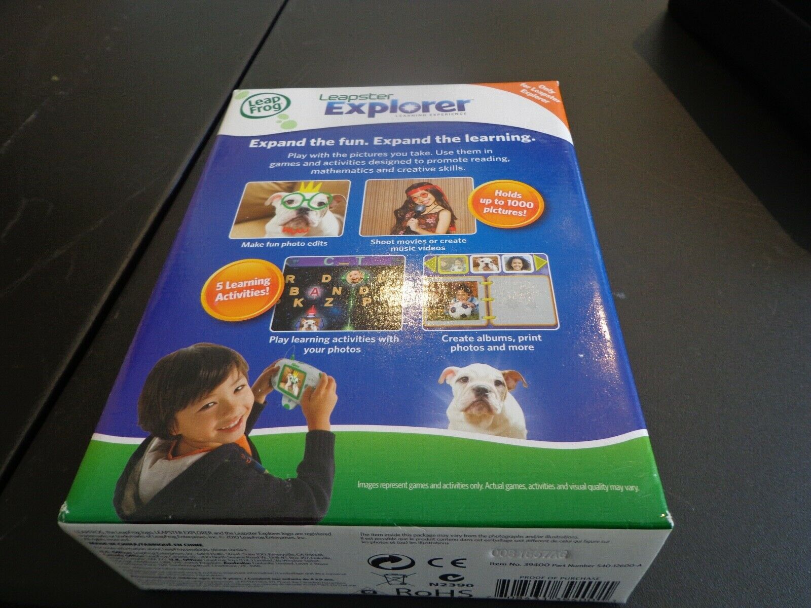 NEW Leap Frog Leapster Explorer Camera and Video Recorder Accessory Part - Fresh Stock Dated February 2026