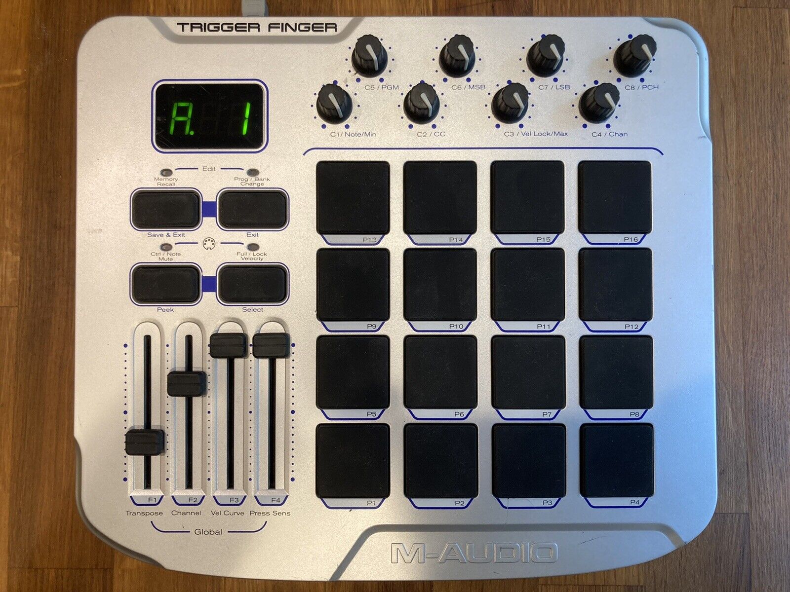 M-Audio Trigger Finger Controller Tested Working - Fresh Stock Dated February 2026