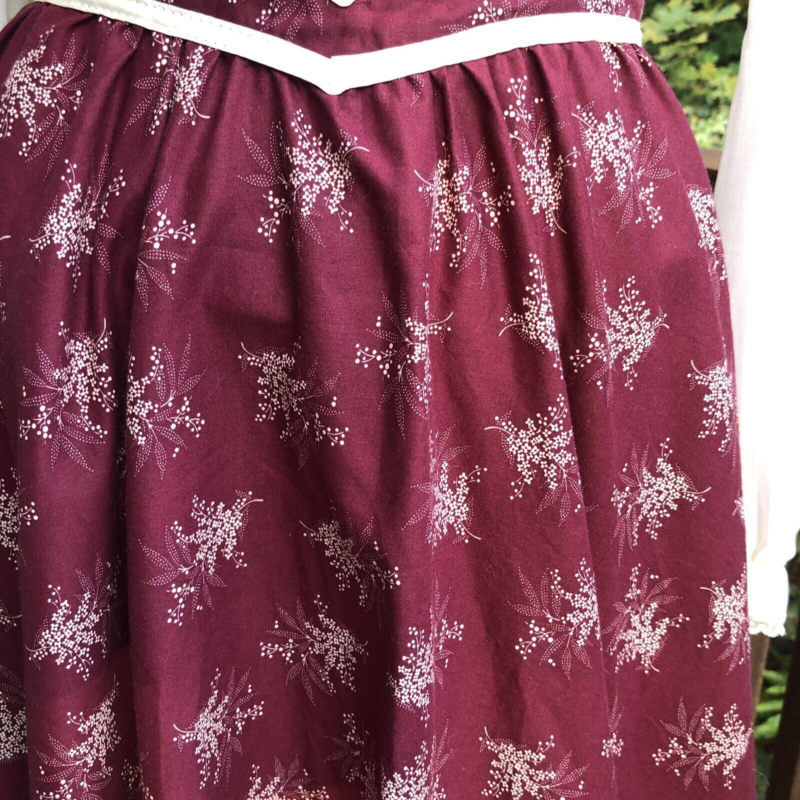 70’s GUNNE  SAX Jessica’s Gunnies prairie floral Skirt Sz 9 midi Cottage pockets - Fresh Stock Dated March 2026