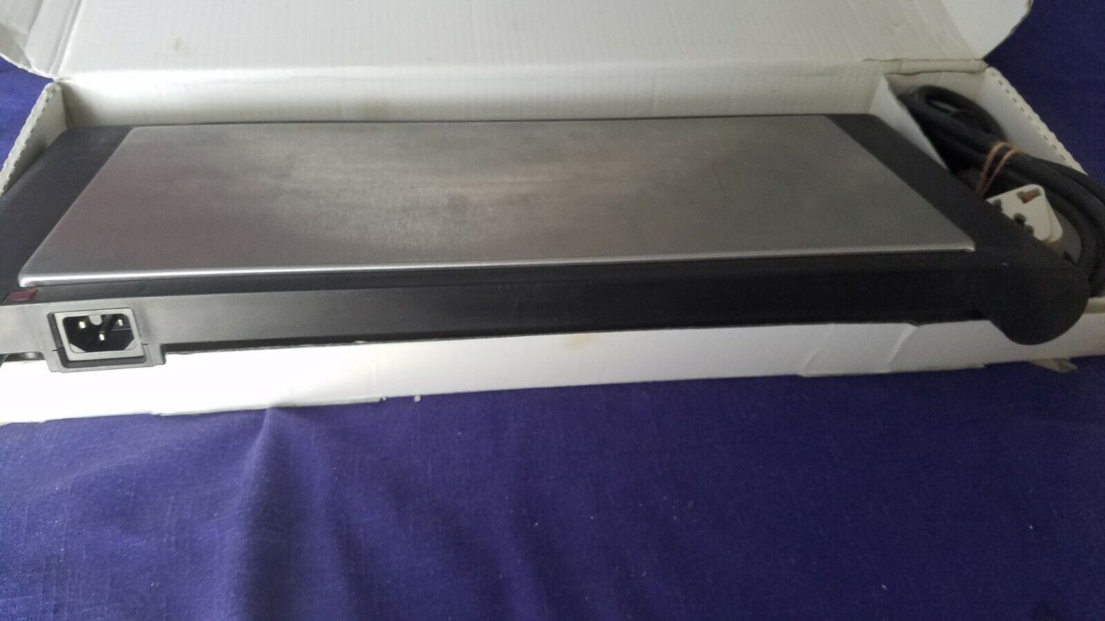 ROMMELSBACHER Warming tray Hot Plate 127v 900w Releases Heat 60 minutes w Cord - Fresh Stock Dated February 2026