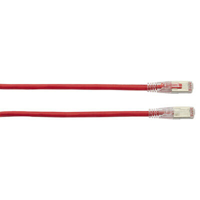 Black Box C6Apc80S-Rd-15 15Ft Red Cat6A 650Mhz Patch Cab Le Utp Cm Locking - Fresh Stock Dated December 2025