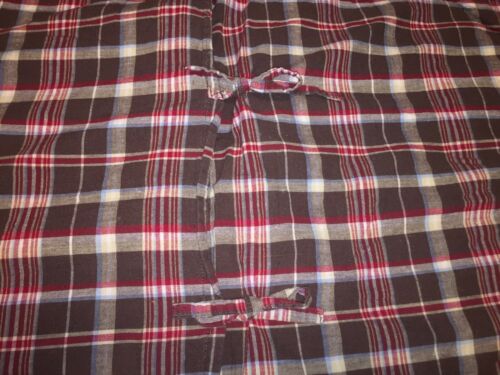 Pottery Barn Kids Patchwork Pillow Sham Standard Size Brown/Red/Beige/Blue - Fresh Stock Dated December 2025