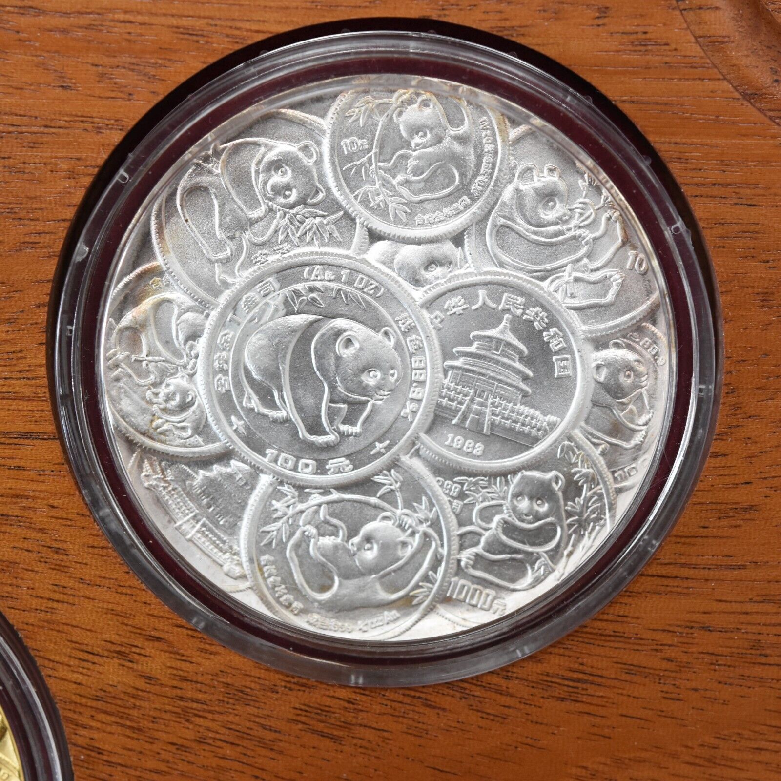 1991 China 10th Anniversary Panda Collection 4 Piece Coin & Medal Set BU+ - Fresh Stock Dated February 2026