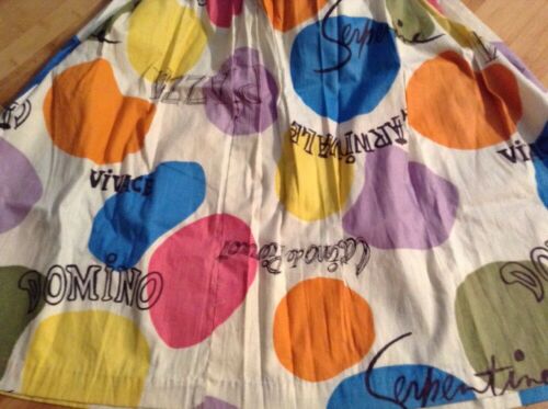 Vtg 60s MOD Rockabilly Skirt 21