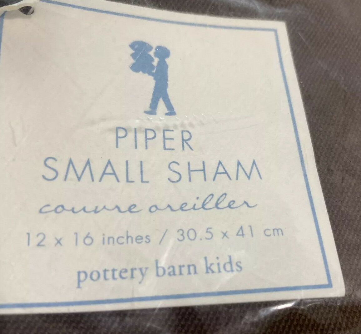 Pottery Barn Kids Piper Boho Floral Small Sham Pillow Cover 12x16 In Brown Pink - Fresh Stock Dated February 2026