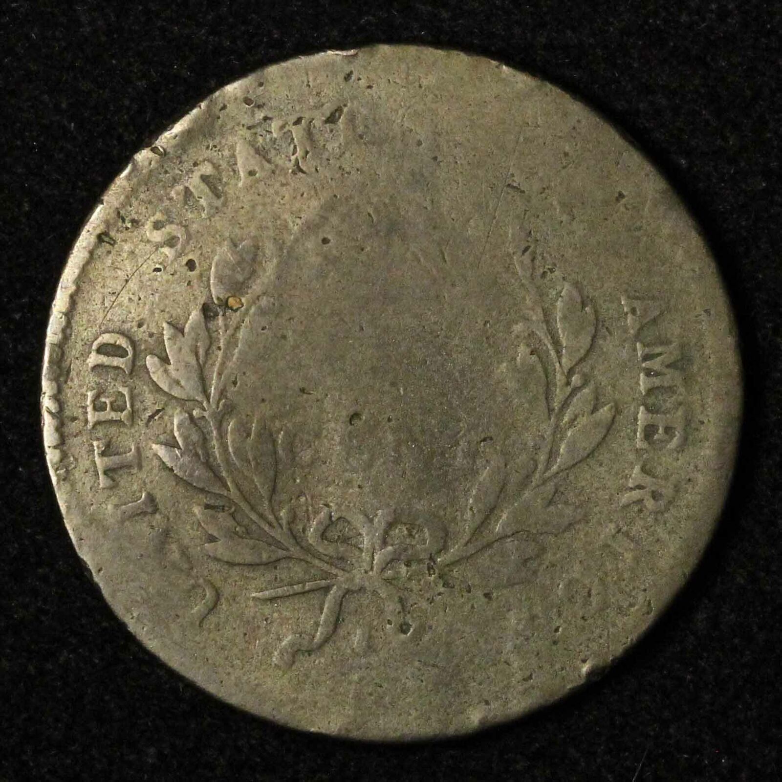 1797 1/2c 1 Above 1 Liberty Cap Half Cent - Free Shipping USA - Fresh Stock Dated February 2026