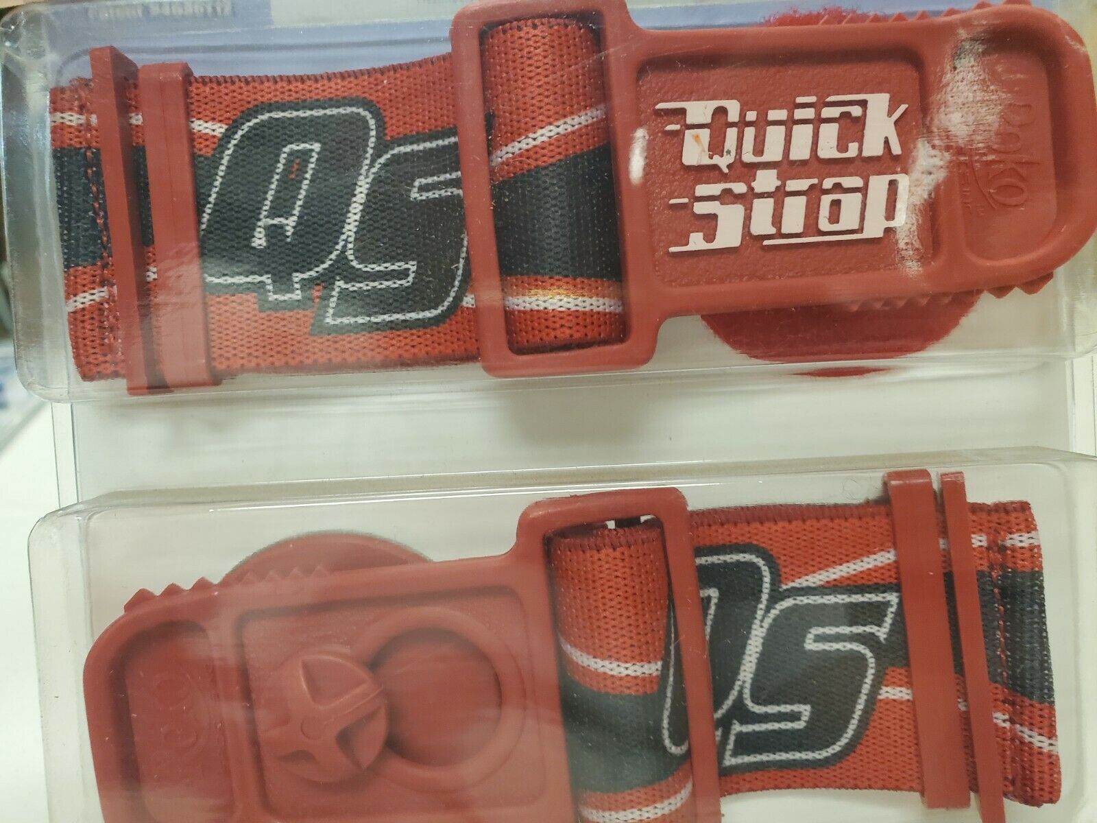 Quick Strap Red Universal Goggle Straps MX Motorcross Enduro Offroad #QS-10 - Fresh Stock Dated February 2026