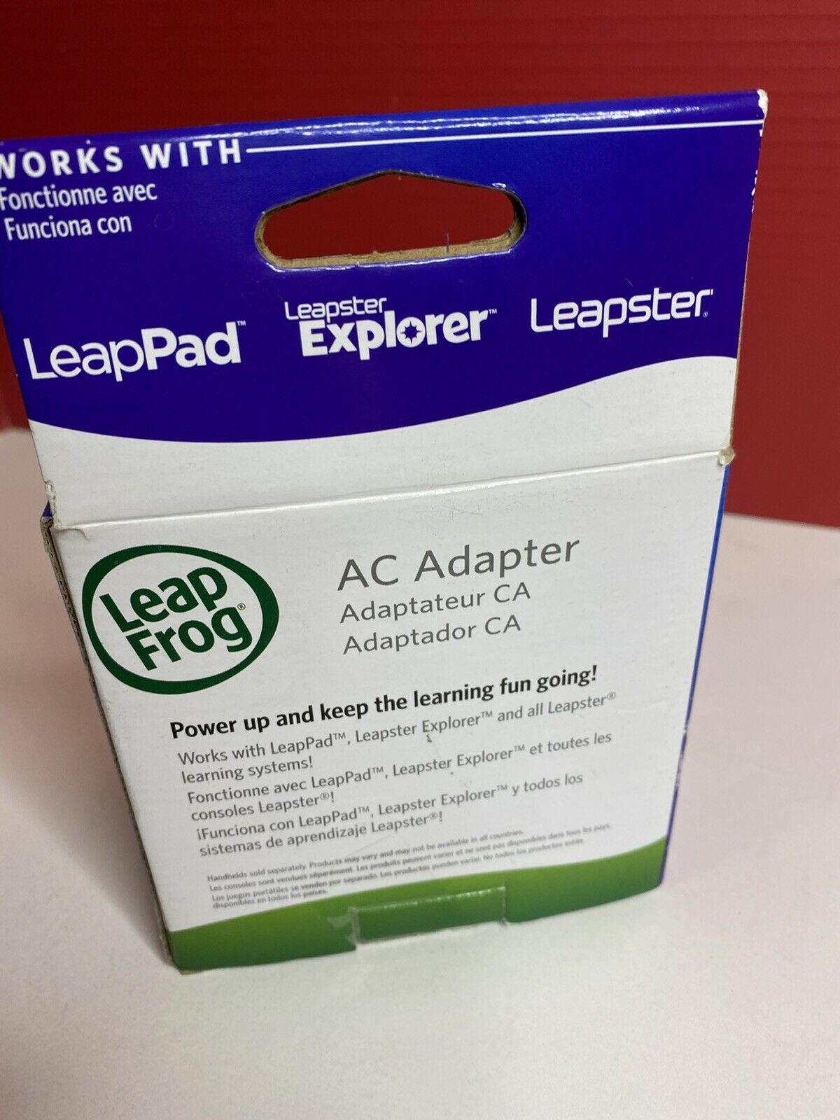 LeapFrog 9V AC Adapter Works With LeapPad Leapster Explorer Leapster - Fresh Stock Dated February 2026