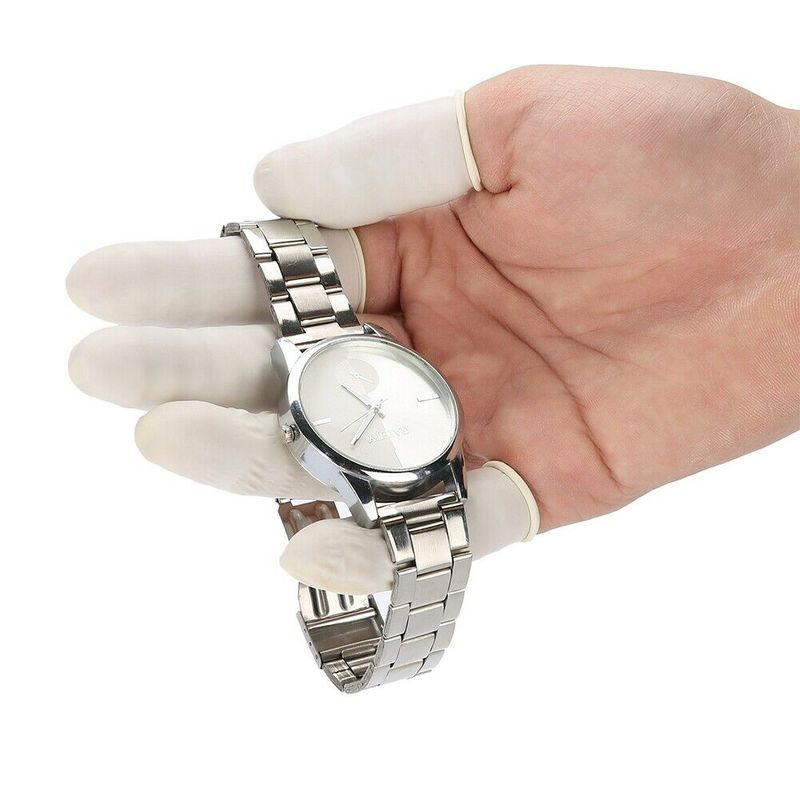 Watch Repair Tool Anti-static Finger Cot Emulsion Finger Protector Cover 1000 PC - Fresh Stock Dated February 2026