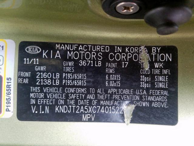 Used Manual Transmission Assembly fits  2012 Kia Soul MT  1.6L Grade A - Fresh Stock Dated February 2026