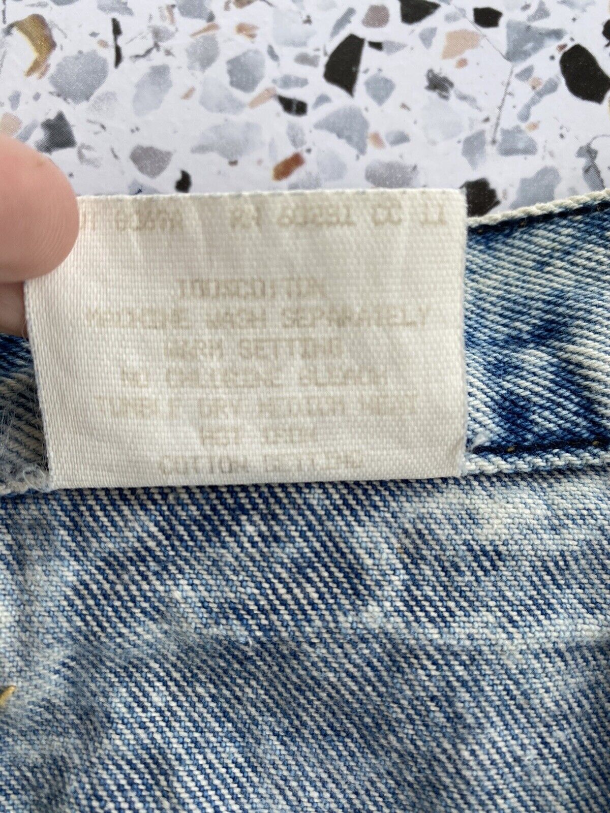 Womens Vtg Cherokee Denim Jean Skirt Acid Wash 28 Inch Waist 80s 90s - Fresh Stock Dated March 2026