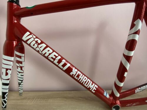 Cinelli Vigorelli Red Special Track Red hook Crit 54cm FRAMESET Super Rare - Fresh Stock Dated February 2026
