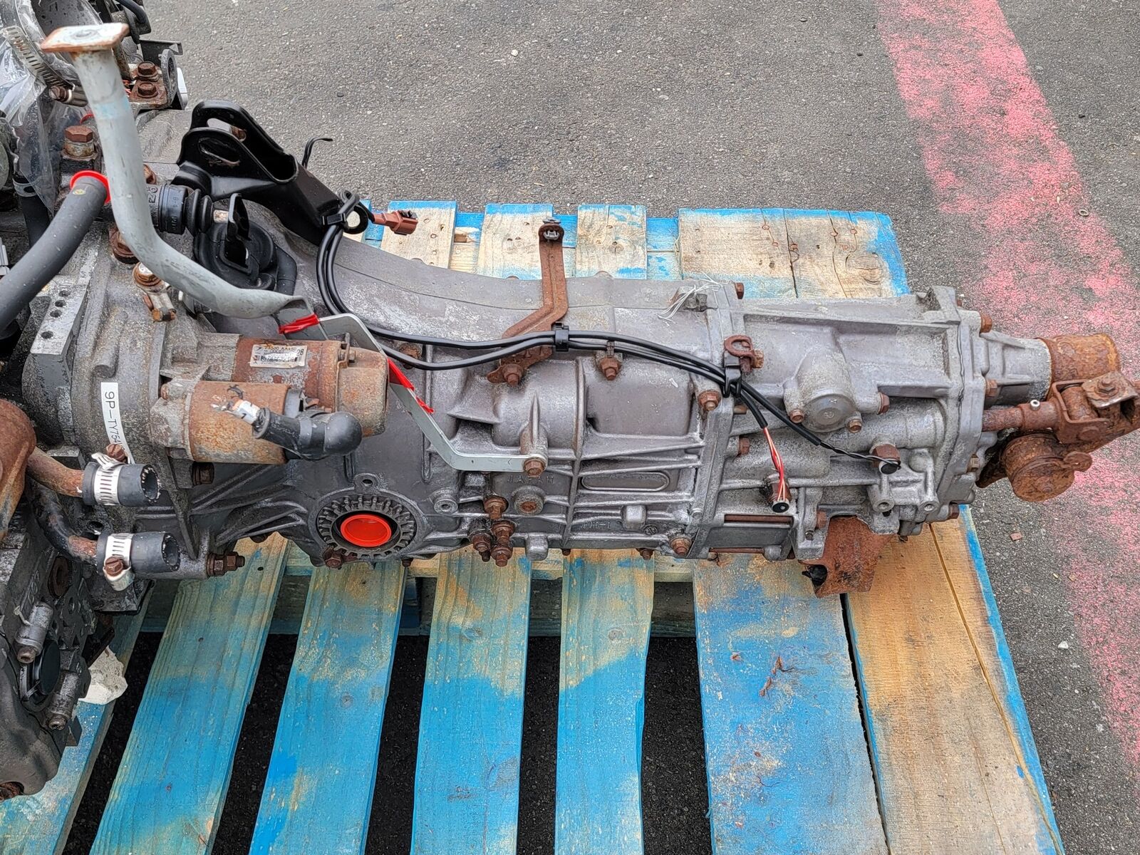 03 04 SUBARU IMPREZA BASE 2.5L SOHC 4CYL 5SPD TRANSMISSION EJ253 P089458R - Fresh Stock Dated February 2026