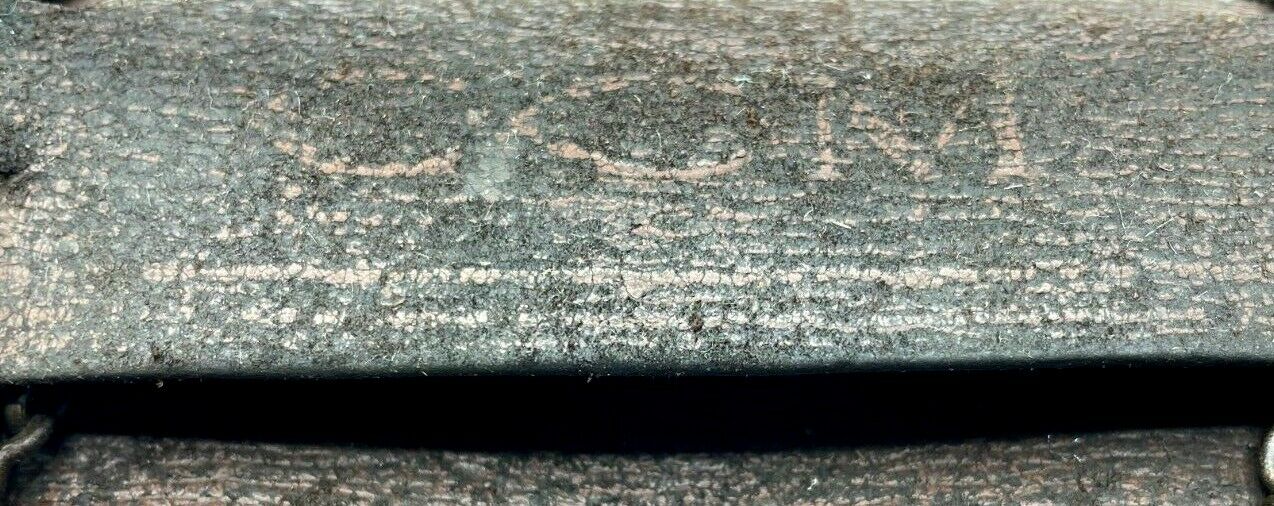 Vintage CCM Leather Bicycle Tool Bag - Fresh Stock Dated December 2025