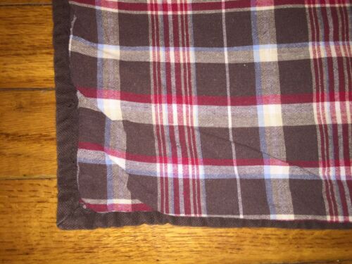 Pottery Barn Kids Patchwork Pillow Sham Standard Size Brown/Red/Beige/Blue - Fresh Stock Dated December 2025