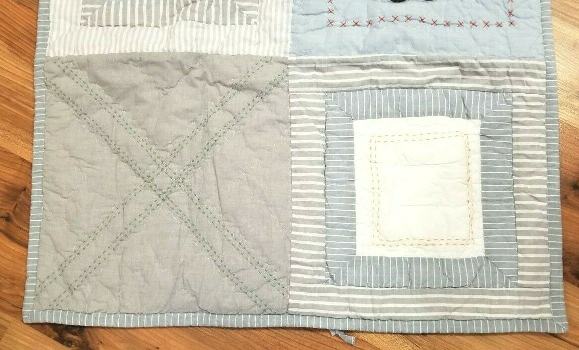 Pottery Barn Kids SNOOPY WOODSTOCK European Square Sham 26x26 Peanuts Quilted - Fresh Stock Dated December 2025