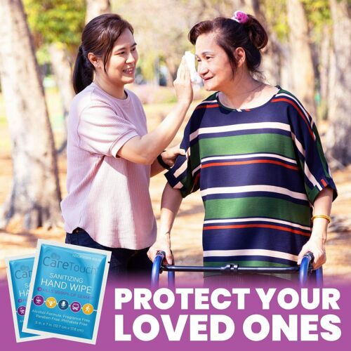 30 Individually Wrapped Antiseptic Wipes - Fresh Stock Dated February 2026