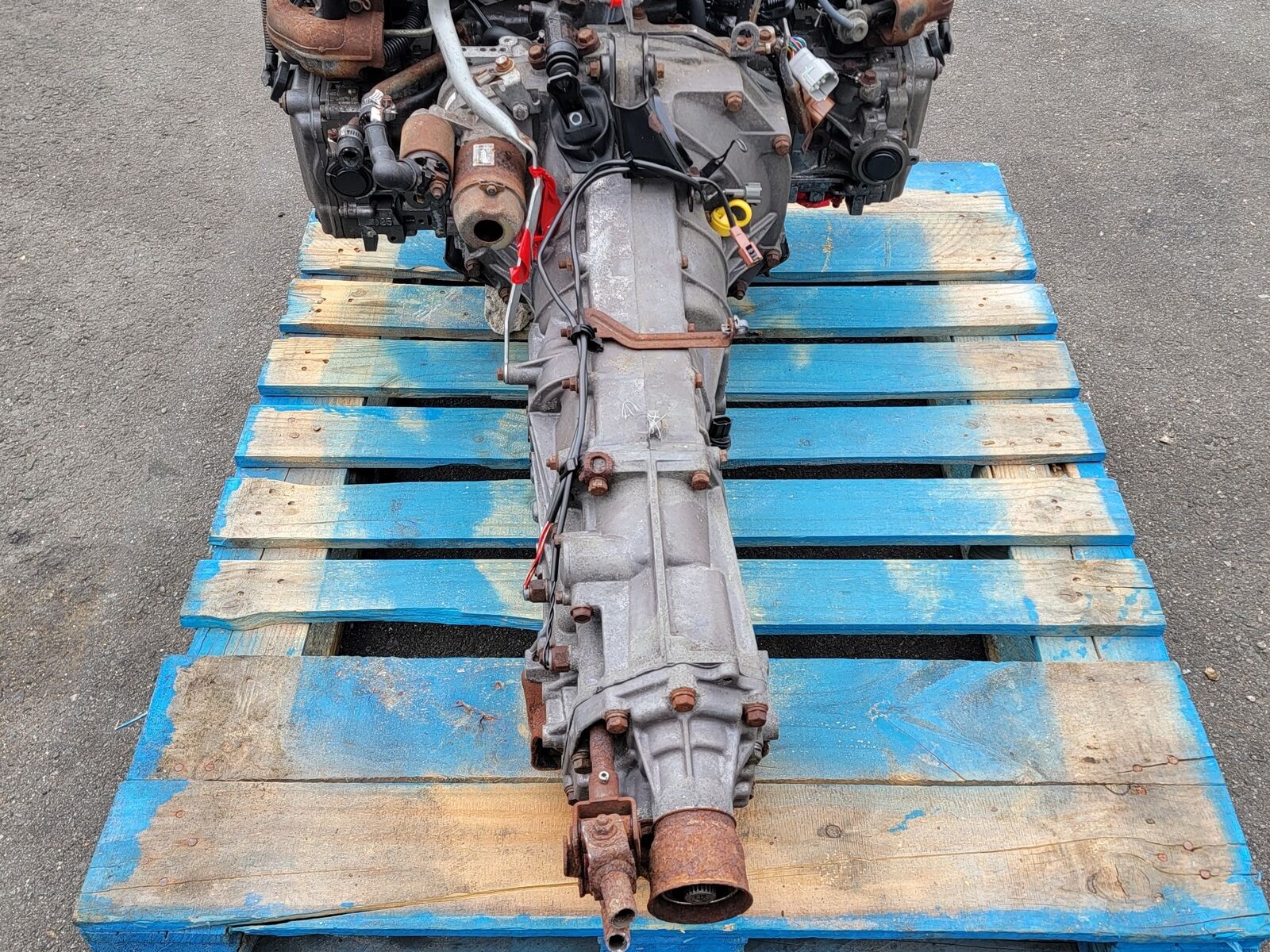 03 04 SUBARU IMPREZA BASE 2.5L SOHC 4CYL 5SPD TRANSMISSION EJ253 P089458R - Fresh Stock Dated February 2026